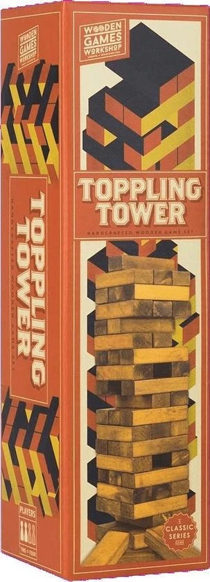 Professor Puzzle Toppling Tower - Actiespel - Afbeelding 2