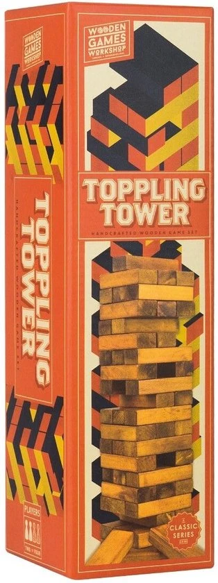 Professor Puzzle Toppling Tower - Actiespel