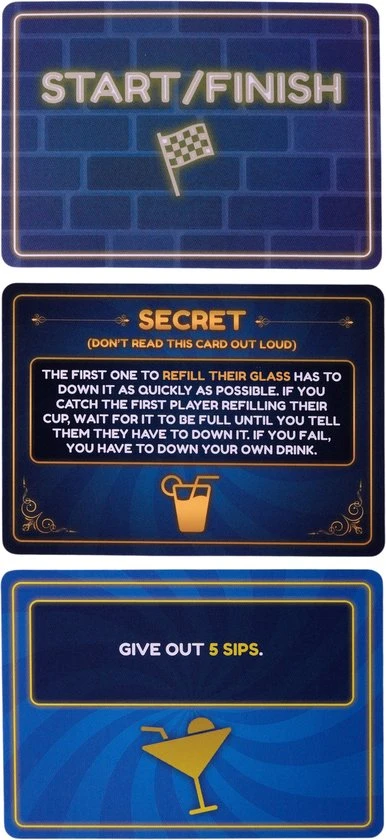NX Party - ALCOHOLLY - Drinking Game - Drinkopoly - Engelstalig - Boardgames - Drankspel - Gameboard - English - Afbeelding 8