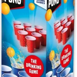 Clown Games Beerpong - Actiespel - 20 Cups - 6 Ballen - 2-4 Spelers