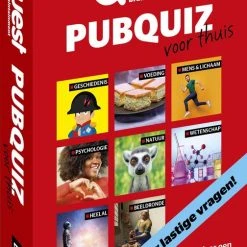 Quest Pubquiz Voor Thuis Deel 2 - Spel - Leuk Cadeau