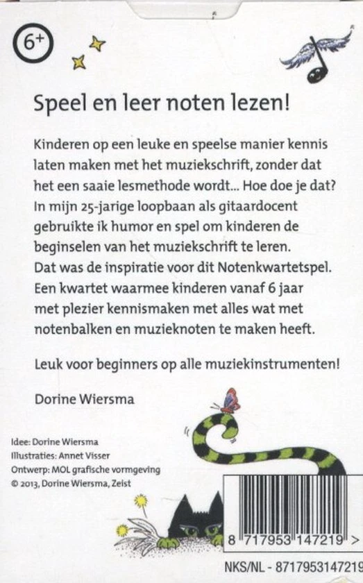 The Tipbook Company Notenkwartetspel, Los - Afbeelding 2