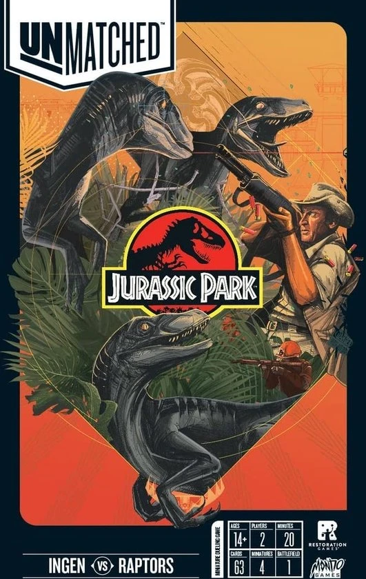 Rob Daviau Unmatched: Jurassic Park - InGen Vs. Raptors