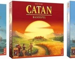 999 Games Spellenbundel - 3 Stuks - Catan - Basisspel & Uitbreidingen Zeevaarders & De Legende Van De Zeerovers