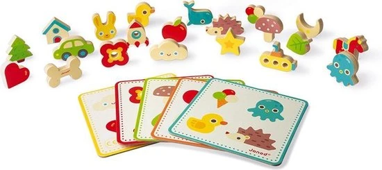 Janod Ik Leer - Voelen Memo Spel - Afbeelding 22