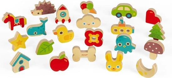 Janod Ik Leer - Voelen Memo Spel - Afbeelding 13