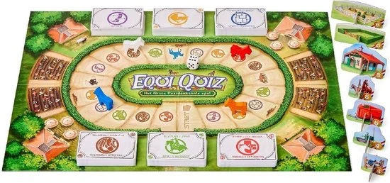 Van Der Meulen Bordquiz Equi Quiz Het Grote Paardenkennis Spel - Afbeelding 2