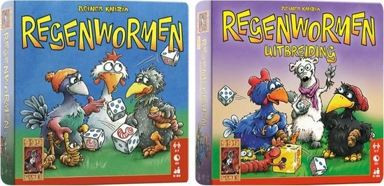 Regenwormen + Uitbreiding 999 Games