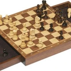 Goki Schaakbord Met Schuiven - Magnetisch