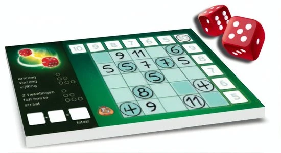 White Goblin Games Dobbelspel Knaster (nl) - Afbeelding 3