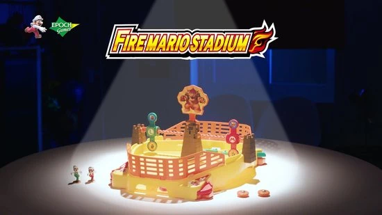 EPOCH Games Fire Mario Stadium - Afbeelding 2