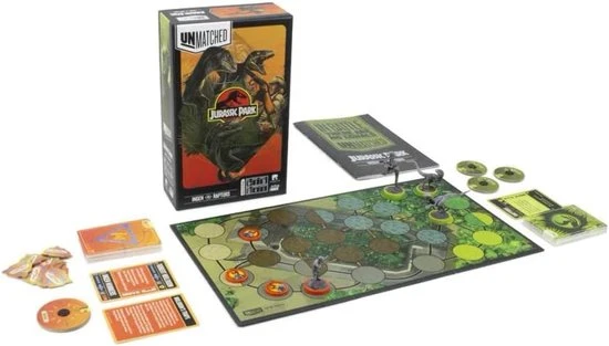 Rob Daviau Unmatched: Jurassic Park - InGen Vs. Raptors - Afbeelding 2