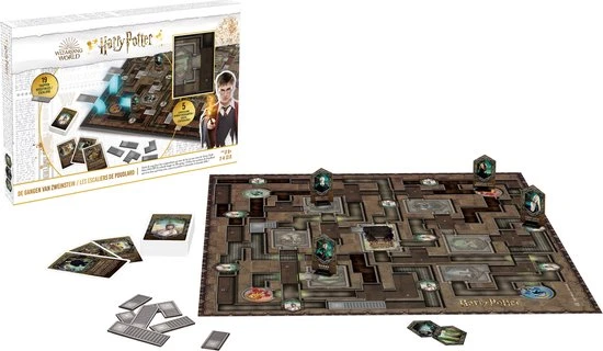 Wizarding World Of Harry Potter Harry Potter - Hogwarts Hallways - De Gangen Van Zweinstein - Bordspel - Gezelschapsspel - Afbeelding 7