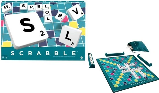Mattel Games Spel Scrabble Bordspel Original Woordbordspel - Mattel