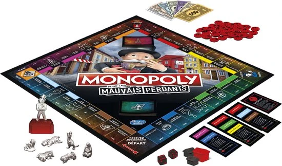 Monopoly Slechte Verliezers - Belgische Editie - Afbeelding 4