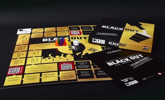 Merkloos Black Out Dutch Edition - Drankspel - Partyspel - Bordspel - Drankspel Voor Volwassenen - Drinking Game - Afbeelding 3
