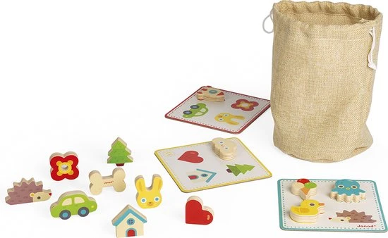 Janod Ik Leer - Voelen Memo Spel - Afbeelding 30