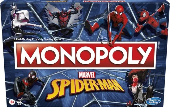 Monopoly Spider-Man - Engelstalig Bordspel - Afbeelding 2
