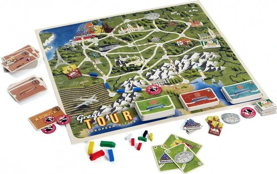 Tactic The Great Tour - Bordspel - Afbeelding 7