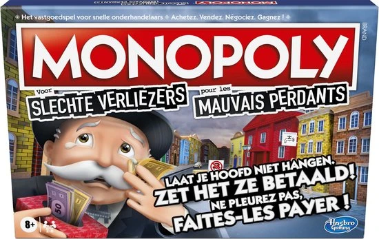Monopoly Slechte Verliezers - Belgische Editie - Afbeelding 20