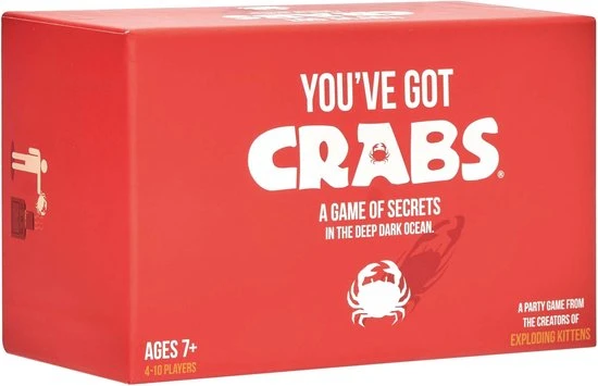 Exploding Kittens You've Got Crabs - Engelstalig Kaartspel