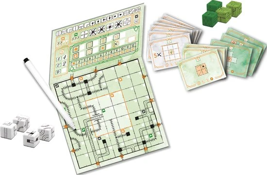 White Goblin Games Railroad Ink - Natuurgroen - Afbeelding 5