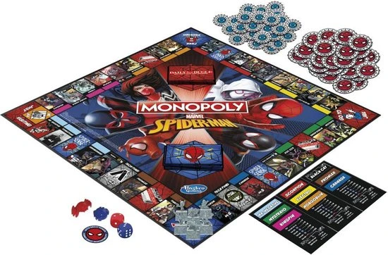 Monopoly Spider-Man - Engelstalig Bordspel