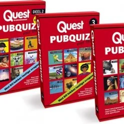 Quest Pubquiz Voor Thuis Set Met Deel 2-3-4