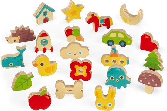 Janod Ik Leer - Voelen Memo Spel - Afbeelding 5