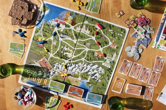 Tactic The Great Tour - Bordspel - Afbeelding 11