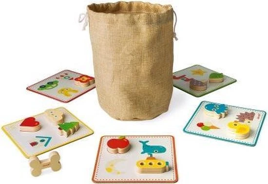 Janod Ik Leer - Voelen Memo Spel - Afbeelding 7