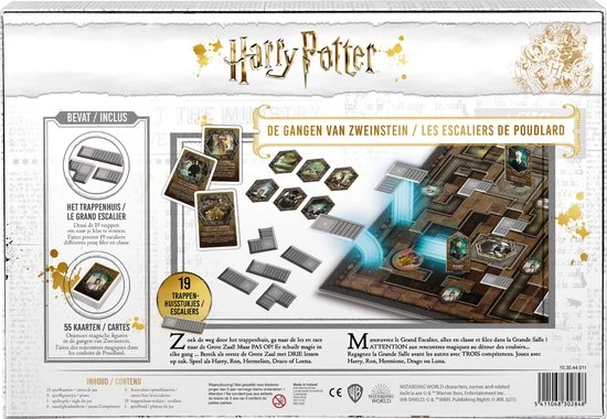 Wizarding World Of Harry Potter Harry Potter - Hogwarts Hallways - De Gangen Van Zweinstein - Bordspel - Gezelschapsspel - Afbeelding 3