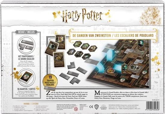 Wizarding World Of Harry Potter Harry Potter - Hogwarts Hallways - De Gangen Van Zweinstein - Bordspel - Gezelschapsspel - Afbeelding 6