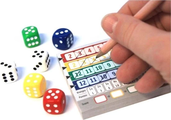 Merkloos Spellenset - 2 Stuks - Qwixx - Basisspel & Scoreblok Bonus - Afbeelding 5