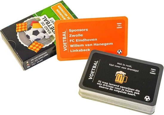 Raad De Kaart | Voetbal Editie | Raad 5 Voetbal Termen In 30 Seconden En Win! - Goedkoop - Los Kaartspel - Afbeelding 2