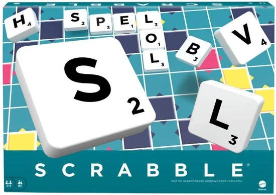 Mattel Games Spel Scrabble Bordspel Original Woordbordspel - Mattel - Afbeelding 5