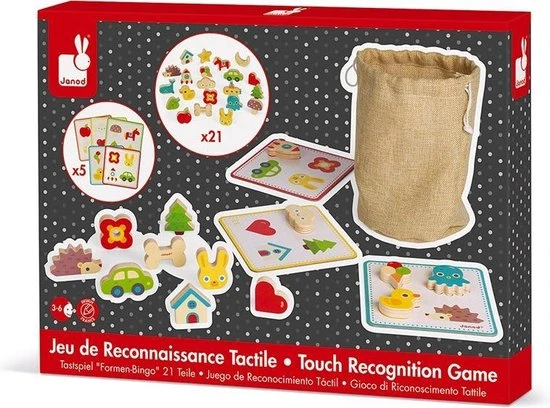 Janod Ik Leer - Voelen Memo Spel - Afbeelding 31