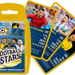 Identity Games Top Trumps Wereld Voetbal Sterren Trivia Kaartspel