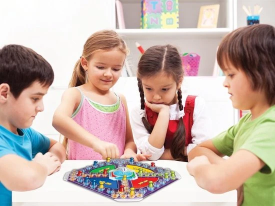 Pop En Hop - Mens Erger Je Niet Variant - Bordspel Voor Kinderen | Grafix - Afbeelding 10