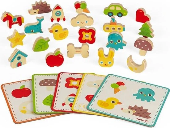 Janod Ik Leer - Voelen Memo Spel - Afbeelding 29