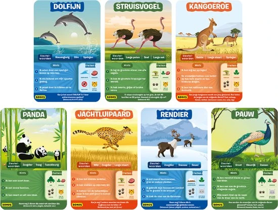 Skillmatics Wijzer Over De Basisschool - Raad Na 10 - Dierenwereld - Afbeelding 5