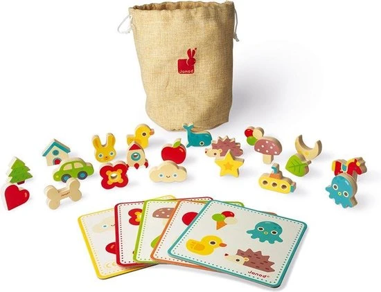 Janod Ik Leer - Voelen Memo Spel - Afbeelding 4