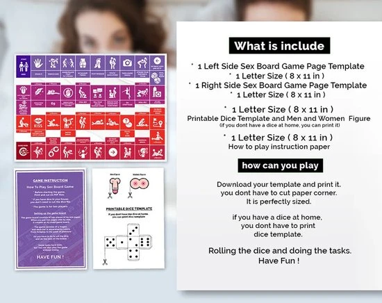 LoveGuider Digitaal Downloadbaar Sexspel - Printbare Bordspel - Liefde Avontuur Seksspel - Stout Spel Voor Koppels - Liefdespel - Avontuurlijke Liefde Seks Spel - Cadeau Voor Hem - Cadeau Voor Haar - Afbeelding 2