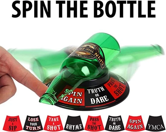Spellenreuzen Drankspel - Spin The Bottle - Flesje Draaien - Gezelschapsspel Voor Volwassenen - Afbeelding 4
