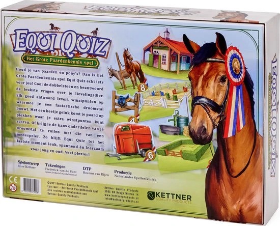 Van Der Meulen Bordquiz Equi Quiz Het Grote Paardenkennis Spel - Afbeelding 9