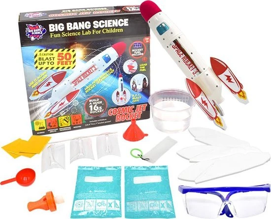 Brimley? Raket Experimenteerdoos - Wetenschapsdoos - DIY Wetenschap Set - STEM Speelgoed - Afbeelding 9