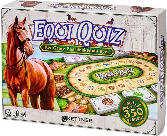 Van Der Meulen Bordquiz Equi Quiz Het Grote Paardenkennis Spel - Afbeelding 7