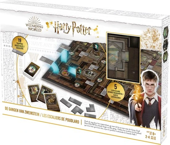 Wizarding World Of Harry Potter Harry Potter - Hogwarts Hallways - De Gangen Van Zweinstein - Bordspel - Gezelschapsspel