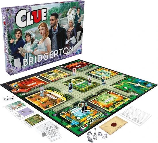 Hasbro Gaming Cluedo: Bridgerton - Bordspel (Engelstalig) - Afbeelding 4