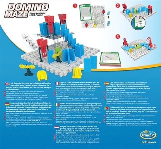 ThinkFun Domino Maze - Breinbreker - Afbeelding 4